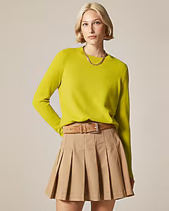 Cashmere classic-fit crewneck sweater | J. Crew US
