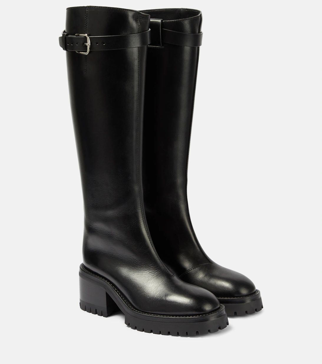 Tanse leather knee-high riding boots | Mytheresa (US/CA)