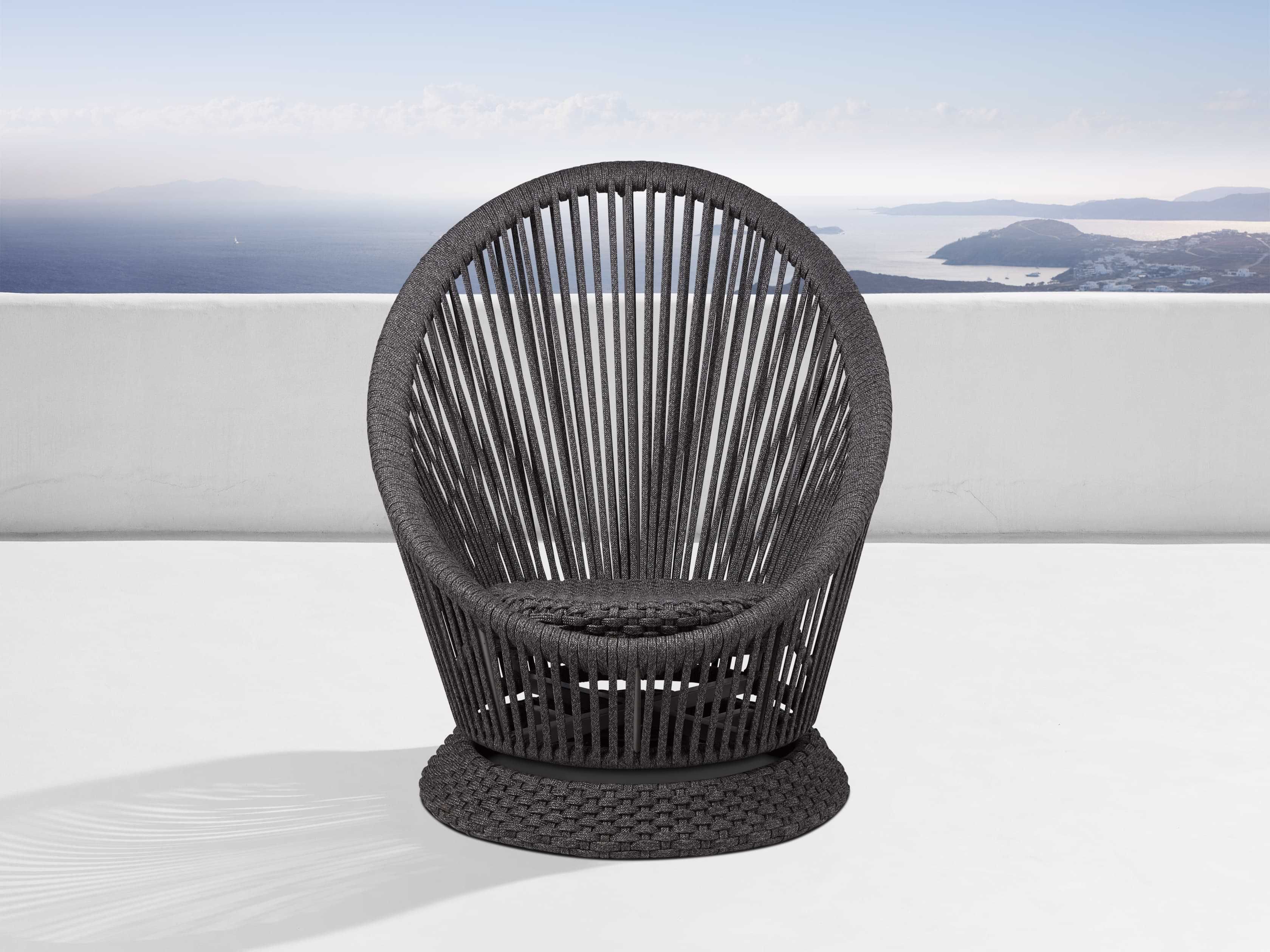 Sevilla Outdoor Swivel Chair | Arhaus