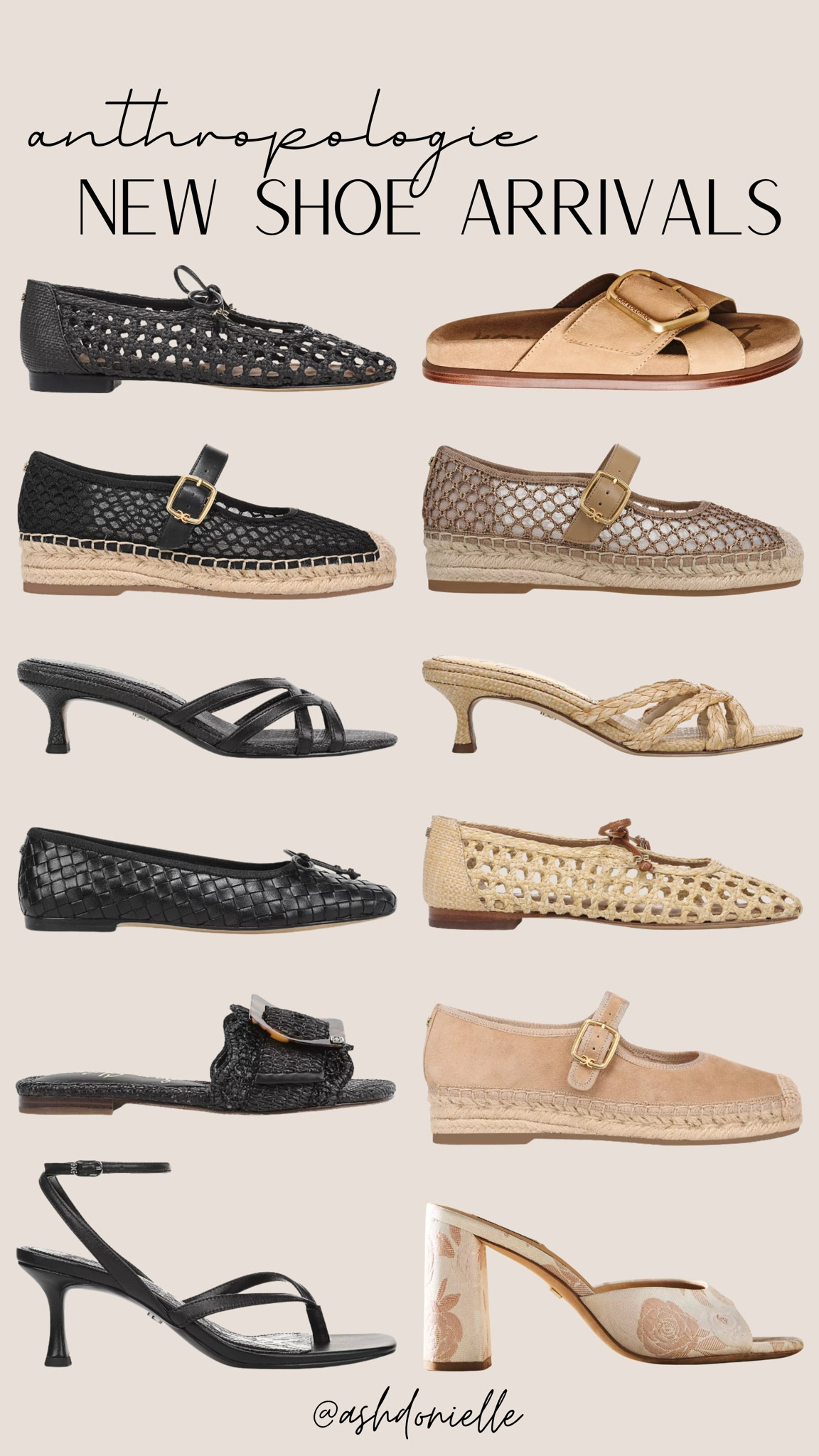 Anthropologie spring shoe arrivals

Platform sandals
Strappy flat sandals
White low top sneakers
Neutral block heels
Woven espadrilles
Slingback kitten heels
Pastel ballet flats
Chunky slide sandals
Mesh running sneakers
Pointed toe mules

#LTKSpringSale #LTKSaleAlert #LTKSeasonal