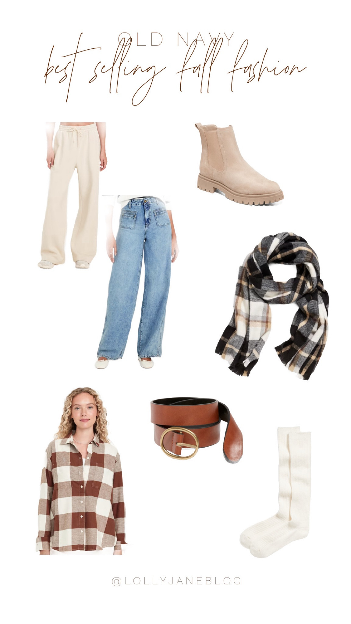 Old navy best selling fashion finds! 

Fall fashion alert! 🍂 Upgrade your wardrobe with these must-have bestsellers from Old Navy! From cozy flannels and chic wide-leg jeans to stylish short boots and the coziest tall socks, we've got your autumn looks covered. Don’t forget the trendy leather belt to tie it all together! Your closet will thank you! Shop now and step into style! #OldNavyStyle #FallFashion #OOTD

#LTKStyleTip #LTKSeasonal #LTKHome