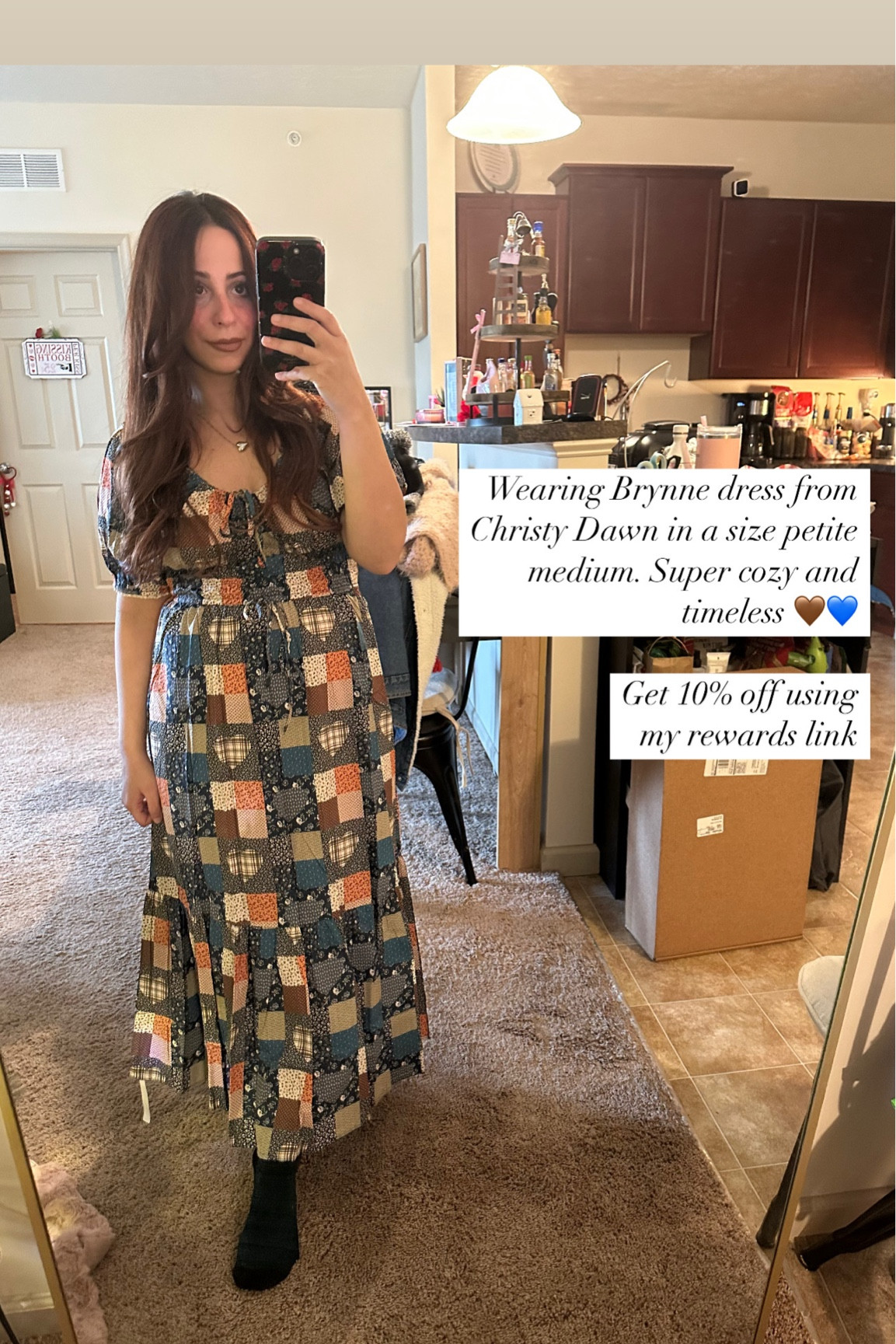 Christy Dawn always knows how to do a good patchwork dress 😮‍💨 wearing a size Petite Medium 🤎💙 linked more favorites below! Get 10% off here http://rwrd.io/6viv05w?c 



#LTKMidsize #LTKPetite #LTKMostLoved