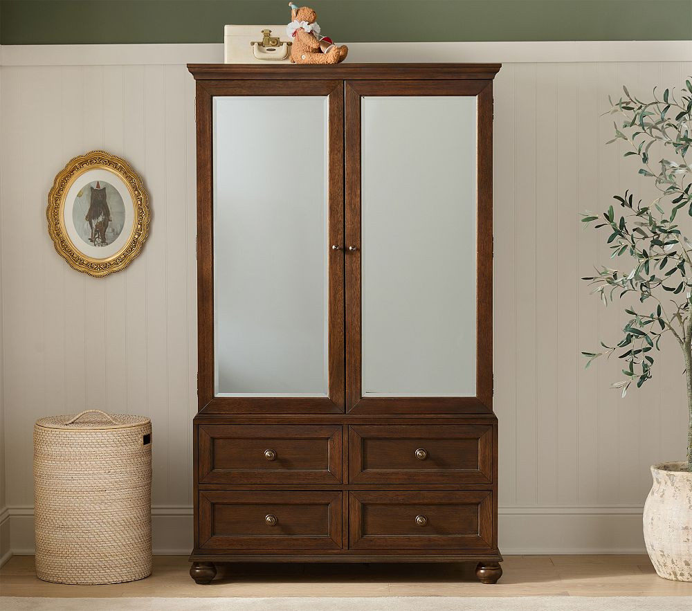 Chris Loves Julia Wardrobe (42w x 21d") | Pottery Barn Kids