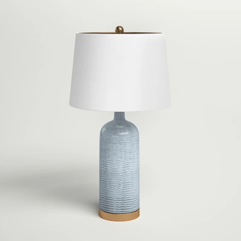Sevan 27" Blue/Gold Table Lamp | Wayfair North America