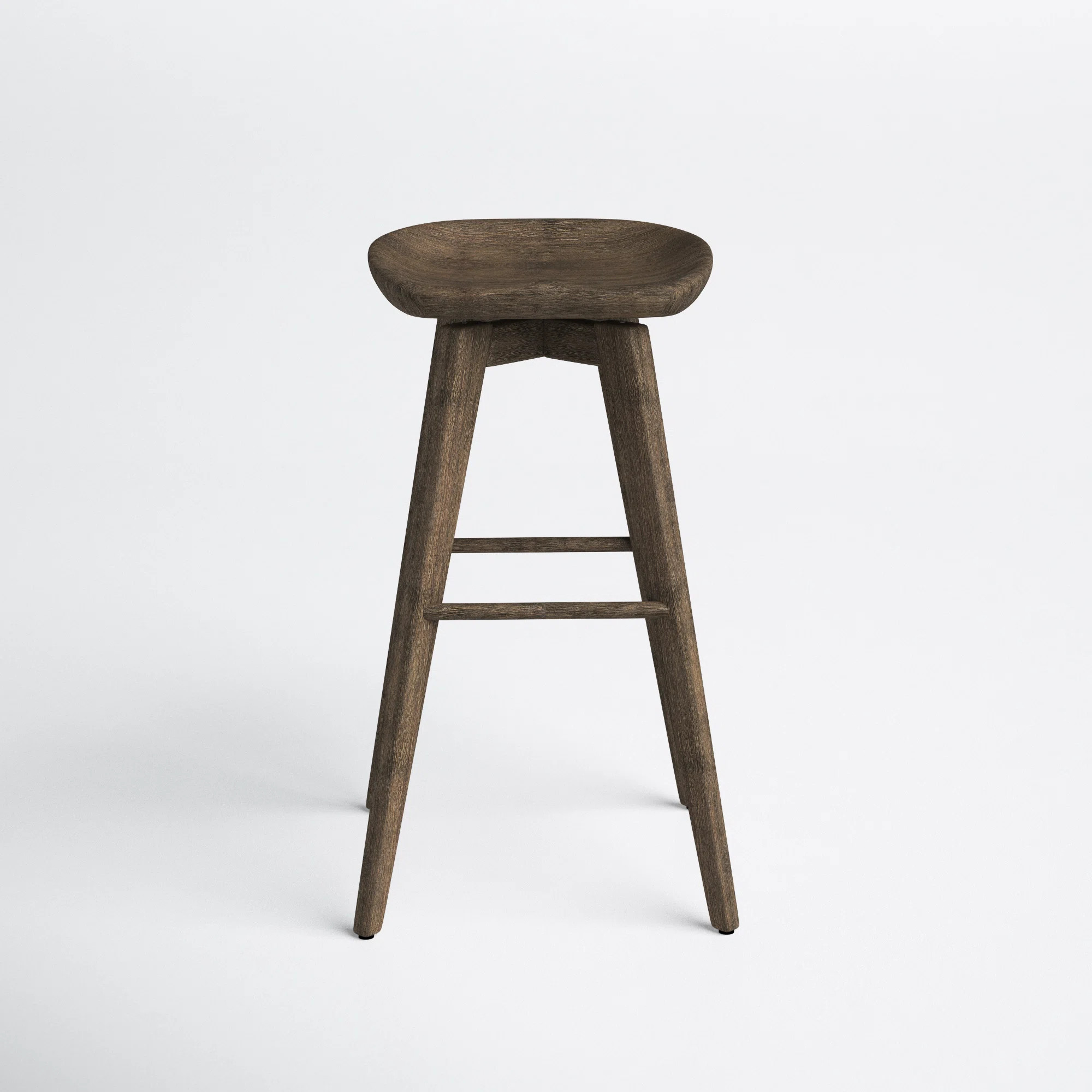 Joss & Main Niles Swivel Solid Wood Bar Stool & Reviews | Wayfair | Wayfair North America