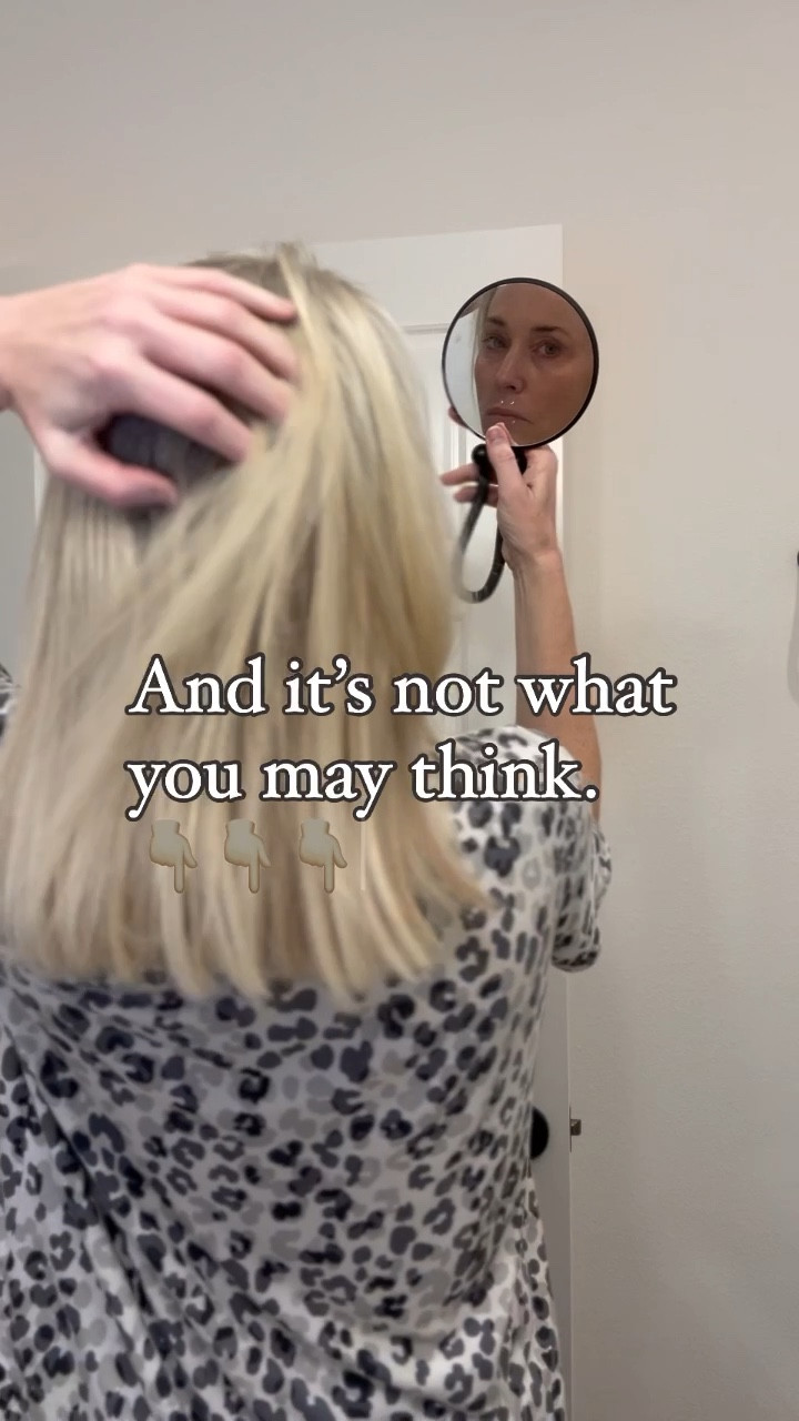 I have a row of hand-tied extensions in here, but my regular hair is the healthiest it’s ever been thanks to these amazing products !

#LTKstyletip #LTKover40 #LTKbeauty