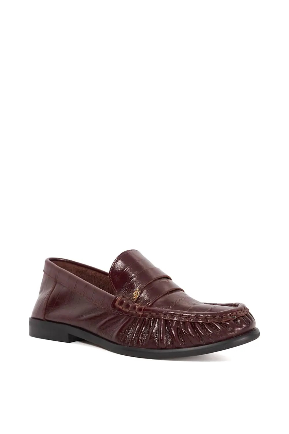 Flats | 'Grisella' Leather Loafers | Dune London | Debenhams UK