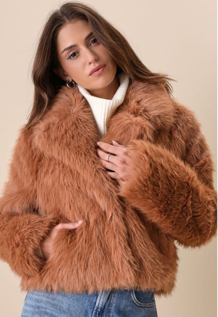 Luxurious Demeanor Brown Faux Fur Cropped Jacket
Avec Les Filles
Now $89, from $115
Buy 3 Get 1 Sale

#LTKsalealert #LTKfindsunder100