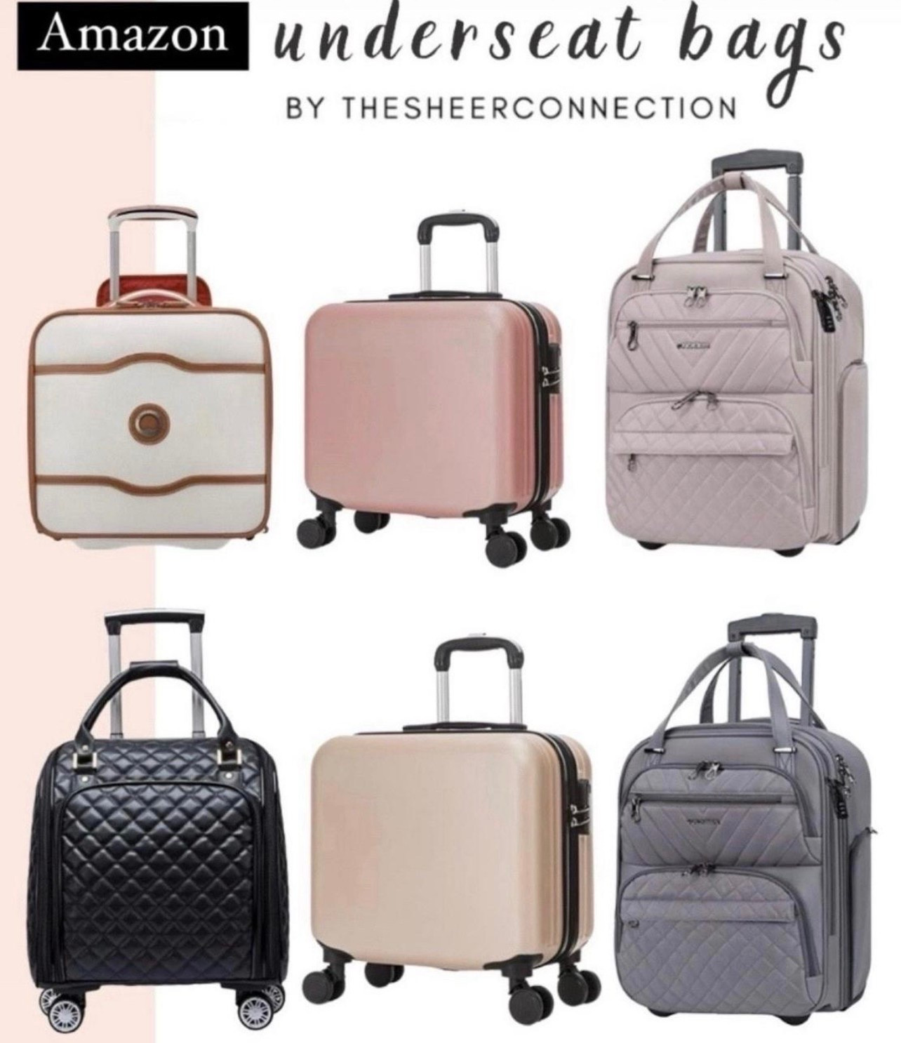 Underseat bags.  These make great gifts and fit under any seat in front of you in an airplane 


#LTKCyberWeeek #blackfriday #blackfridaydeals #amazonblackfriday #amazonblackfridaydeals


#LTKMidsize #LTKHome #LTKGiftGuide #LTKSaleAlert #LTKFindsUnder50 #LTKFindsUnder100 #LTKBeauty #LTKStyleTip #LTKWorkwear #LTKTravel #LTKOver40 #LTKHoliday #LTKItBag #LTKBaby #LTKBump 🍂#LTKMens #LTKKids #LTKFamily


#LTKActive