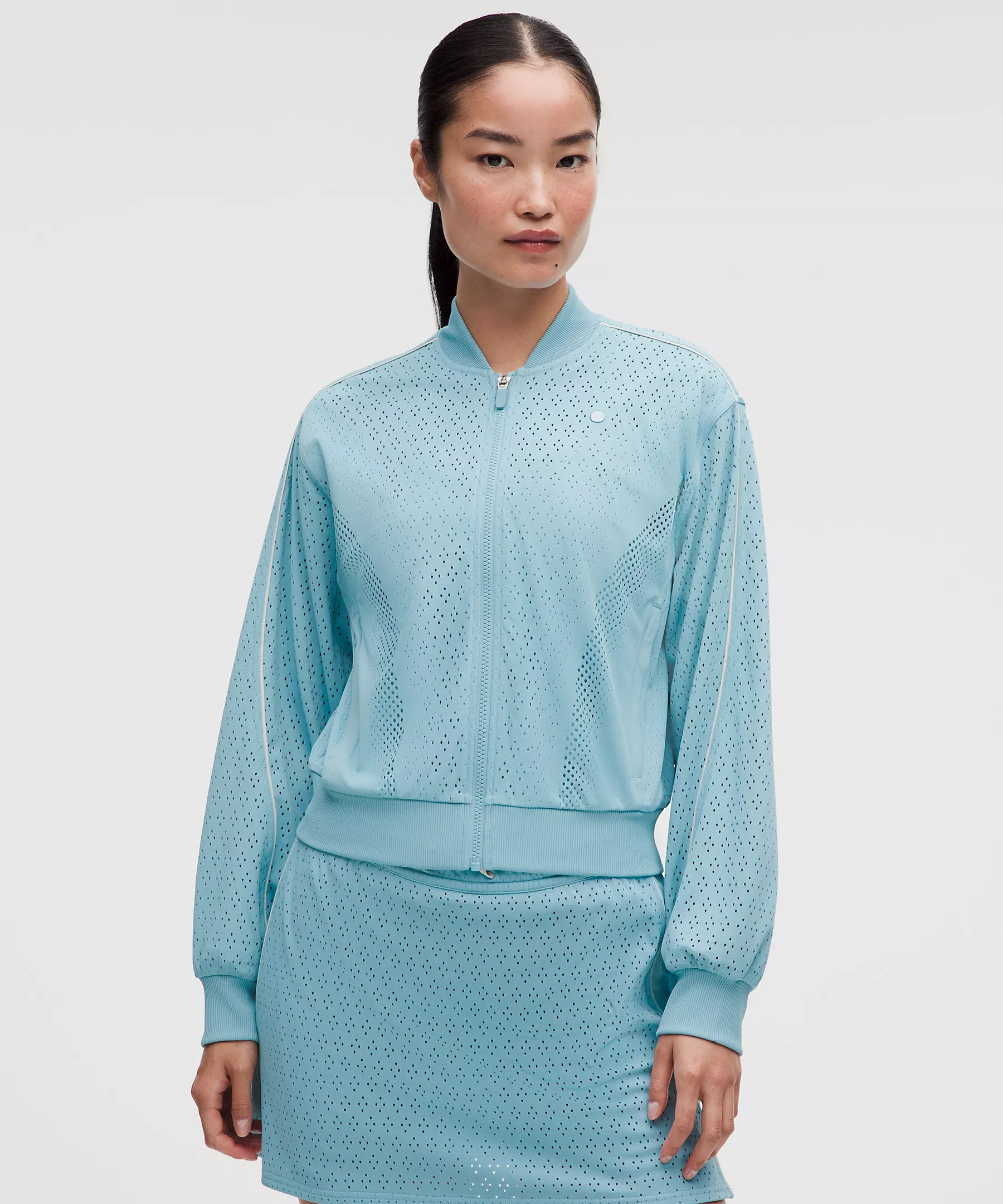 Ace Advantage Knit Mesh Tennis Jacket | Lululemon (US)
