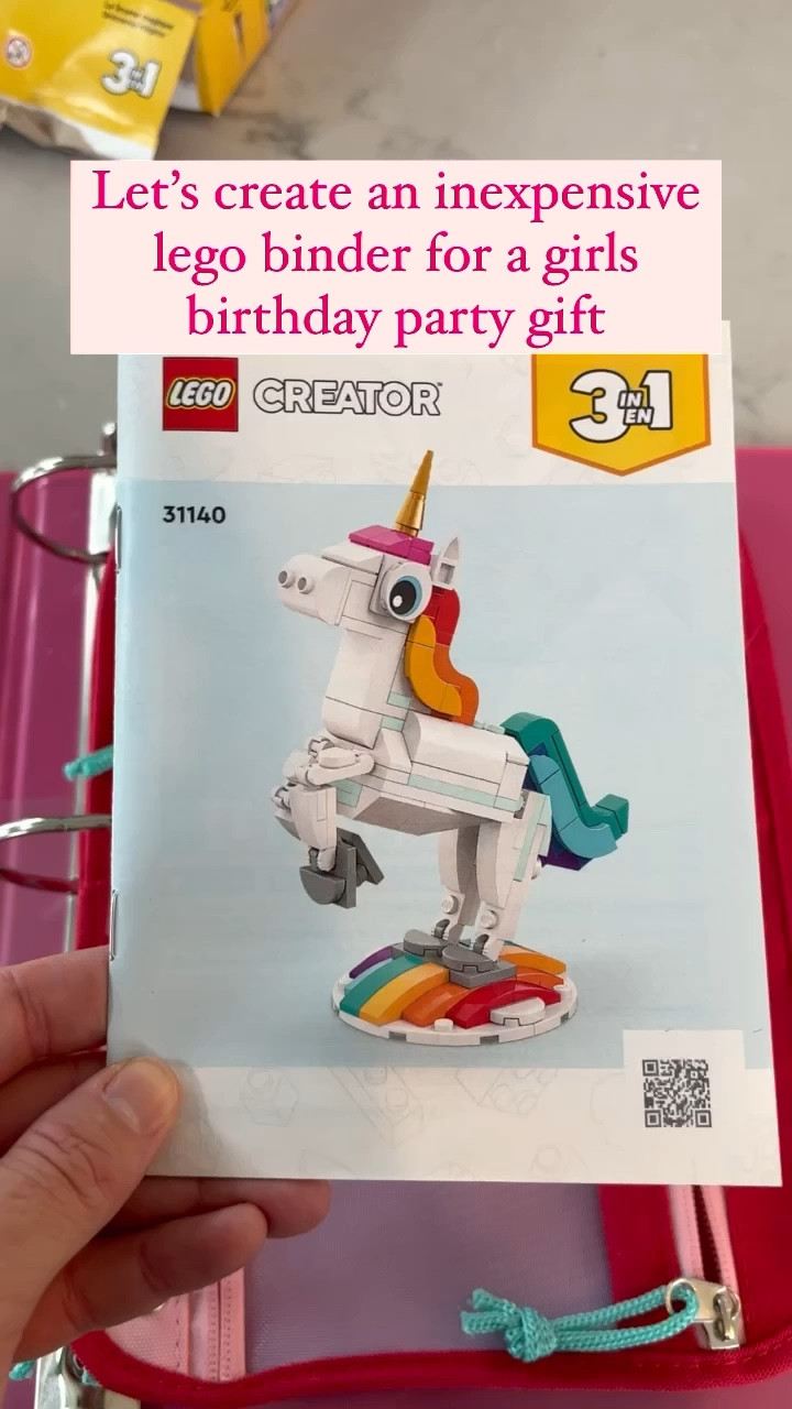 Lego binder for a girls birthday gift!

#LTKKids