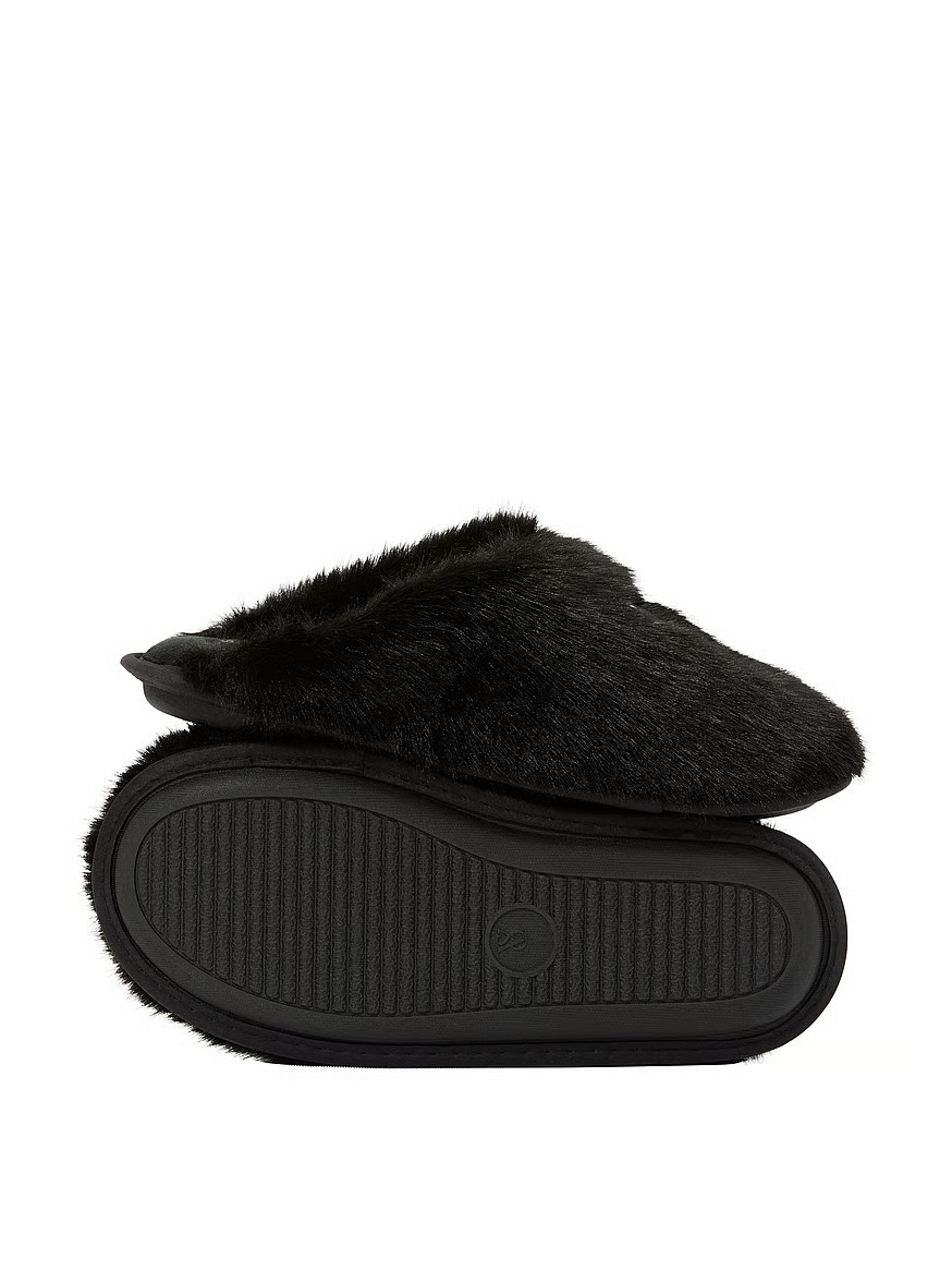 Buy Luxe Plush Closed-Toe Slippers, Heritage Stripe - Order Slippers online - Victoria's Secret U... | Victoria's Secret (US / CA )