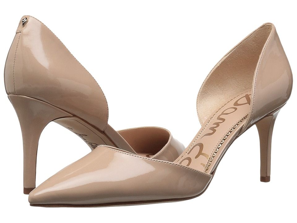 Sam Edelman Telsa (Nude Linen Patent Leather) Women's Shoes | 6pm