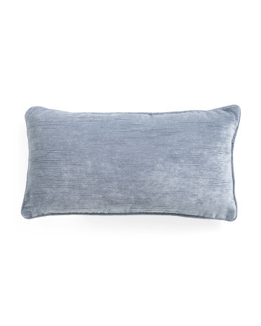 14x26 Textured Velvet Pillow | TJ Maxx