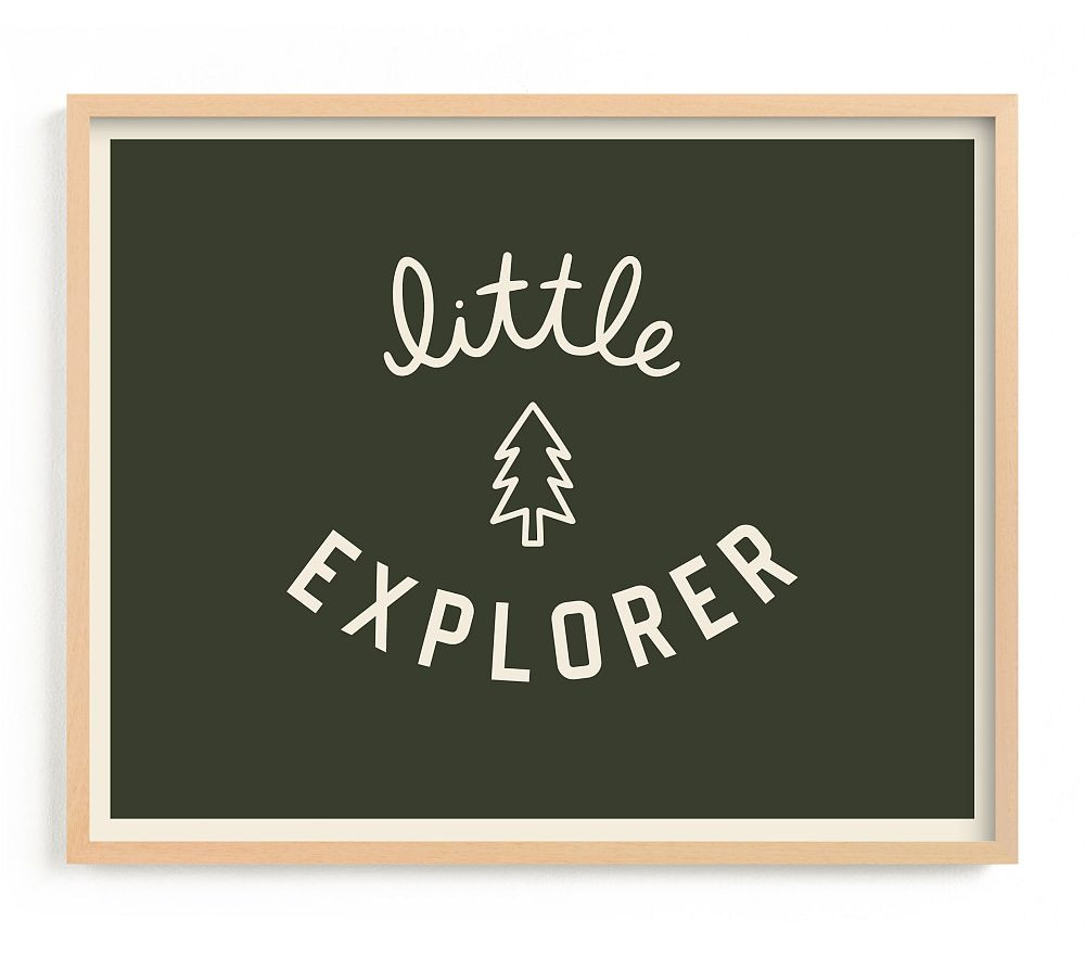 Minted® Little Explorer Flag Wall Art by Little Merry Market | Pottery Barn Kids