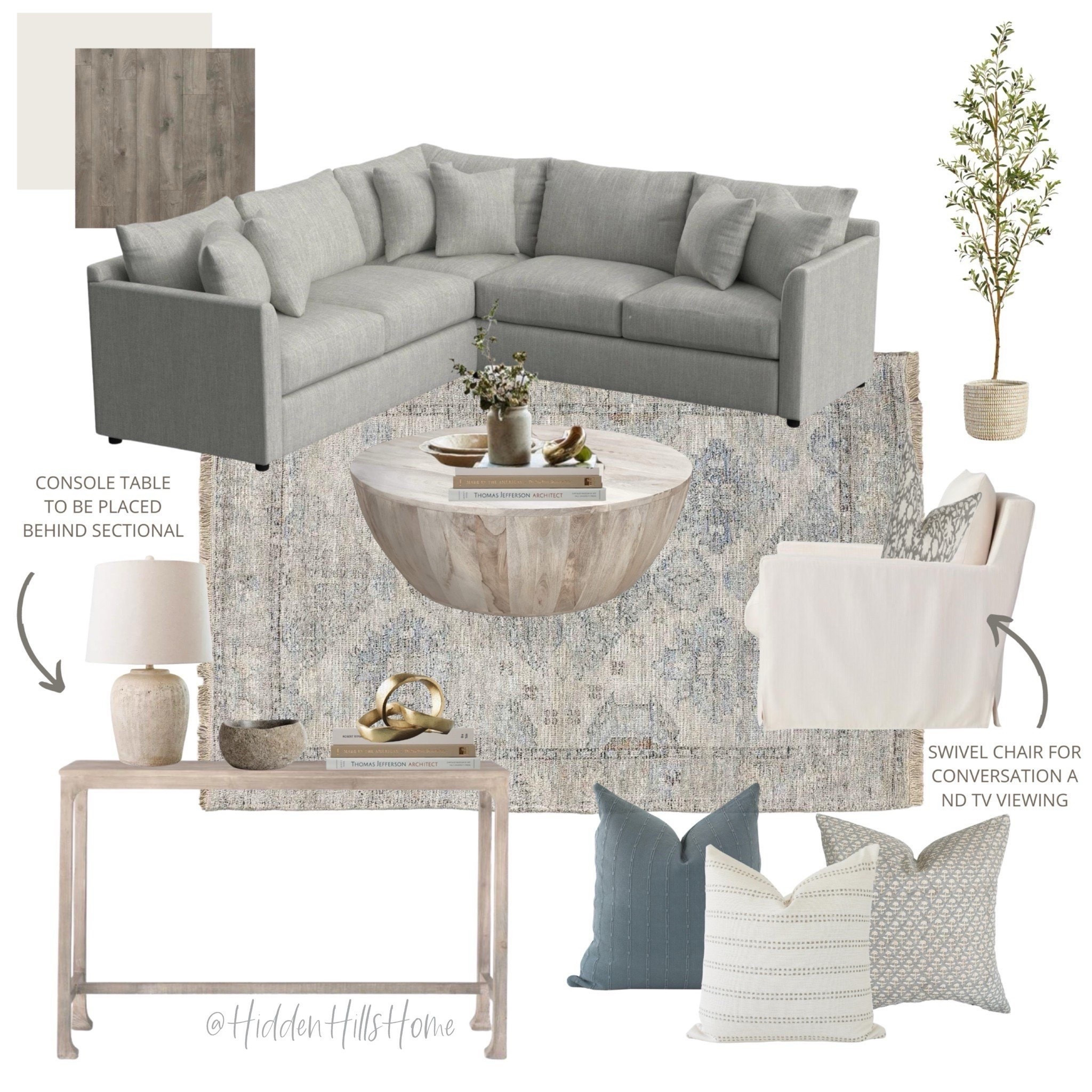 Living Room, Sectional Sofa on sale, Gray Sofa, Home Decor, Family Room, Mood board, Coffee table, Target console table, throw pillows, affordable living room decor finds #livingroom #homedecor #sectional #coffeetable #sale 


#LTKSaleAlert #LTKHome #LTKGiftGuide