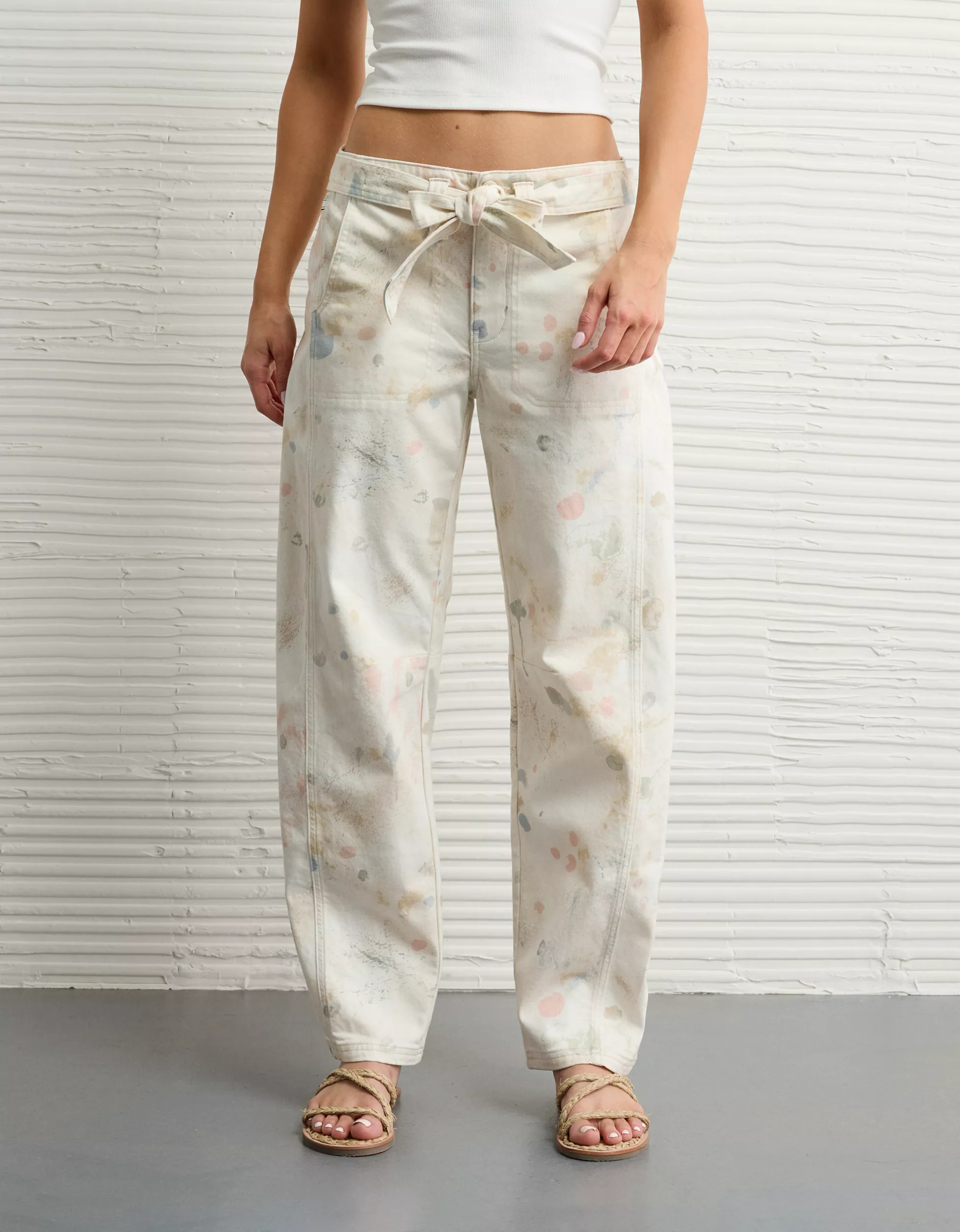 AE Pride Stretch Barrel Jean | American Eagle Outfitters (US & CA)