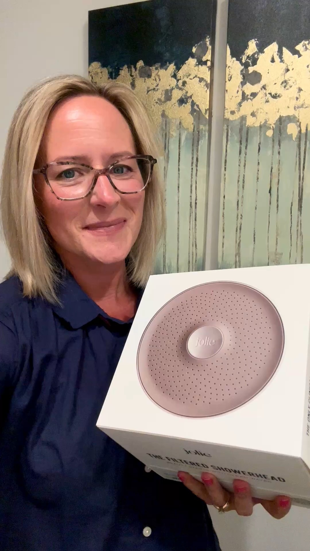 I’m loving my Jolie filtered shower head!
