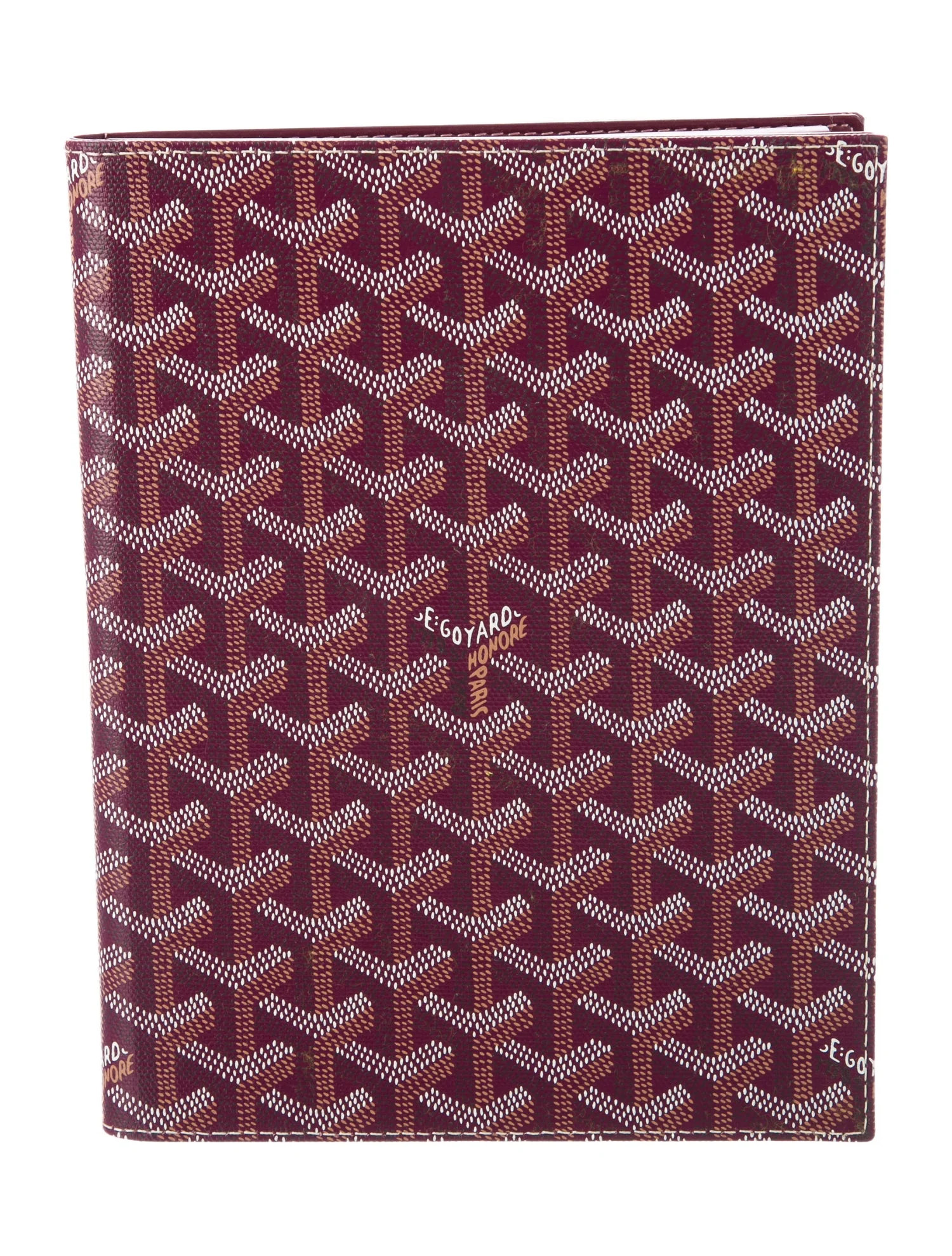 Goyardine Notepad Cover | The RealReal
