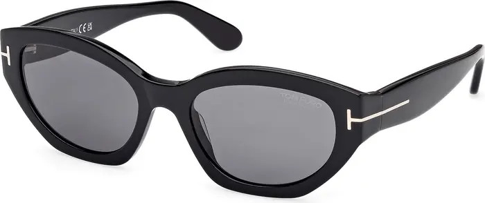 TOM FORD Penny 55mm Polarized Geometric Sunglasses | Nordstrom | Nordstrom