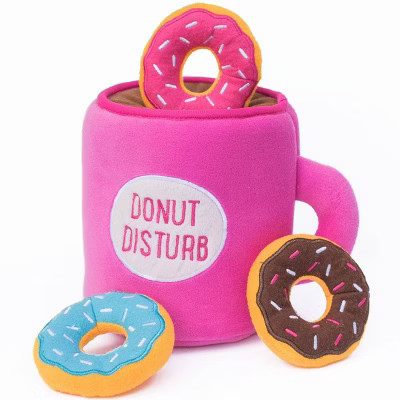 ZippyPaws Burrow Coffee and Donutz Dog Toy | Target