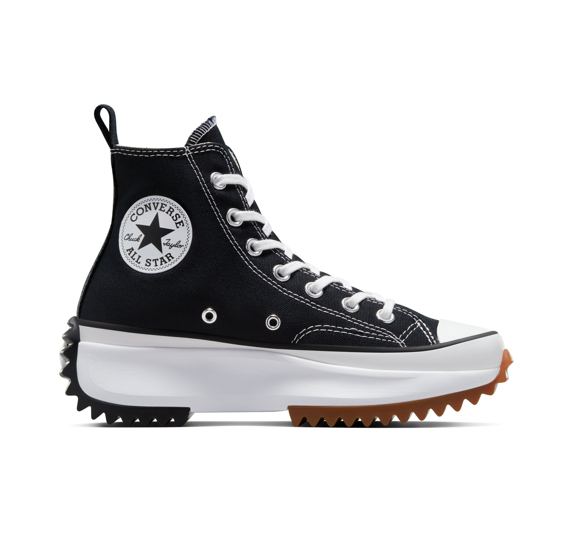 Converse Run Star Hike Platform Canvas For Women In Black, Size 9.5 | Converse (US)