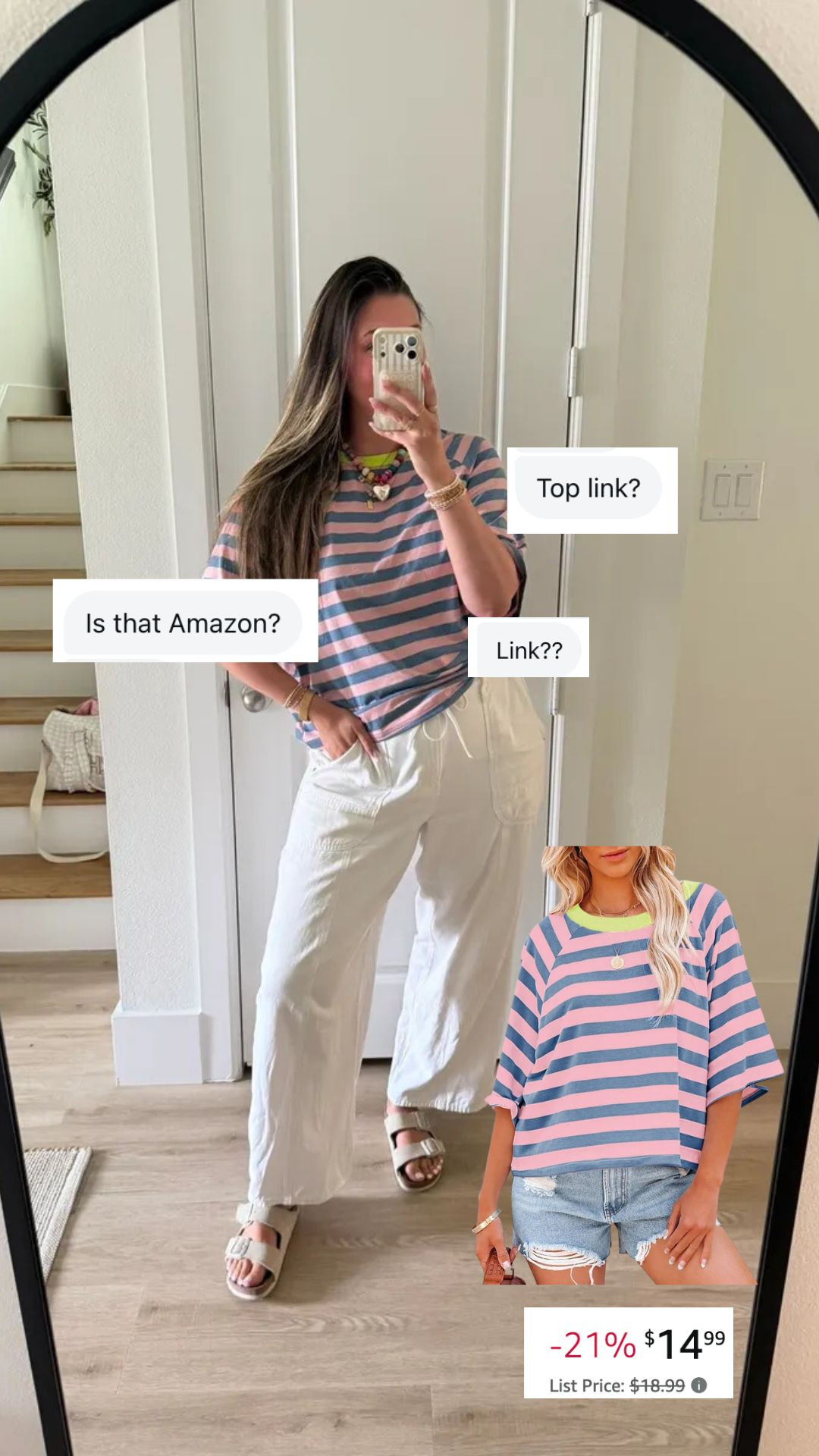 Amazon sale alert!! Obsessed with this top and its under $15 today?!  

 #LTKSaleAlert