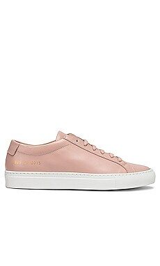 Common Projects Original Achilles Low Sneaker in Blush from Revolve.com | Revolve Clothing (Global)