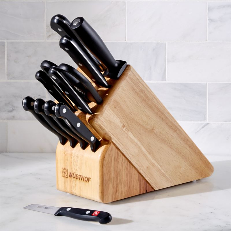 Wüsthof ® Gourmet 12-Piece Knife Set | Crate & Barrel