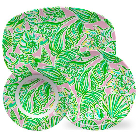 Luxury Seashelly HeatSafe™ Dinnerware - Oven Safe, Microwave Safe, Dishwasher Safe, BPA Free! | Etsy (US)