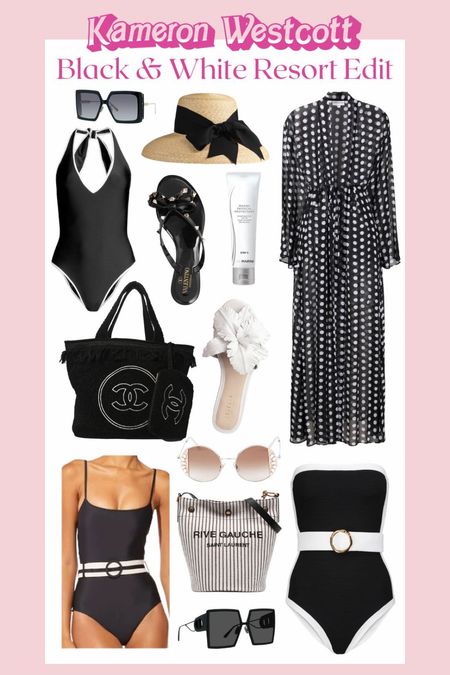 Black and White Resort Edit ft. Some of my favs from the Maldives! 🖤🤍🖤