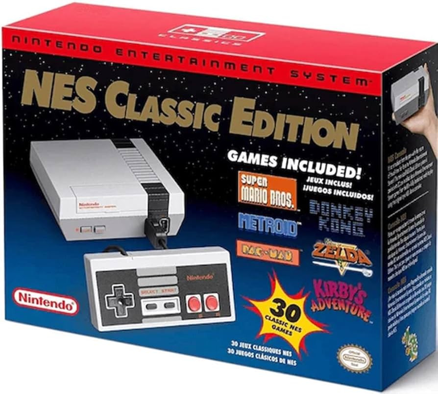 Nintendo Entertainment System NES Classic Edition- Game Console With Controller Included | Amazon (US)