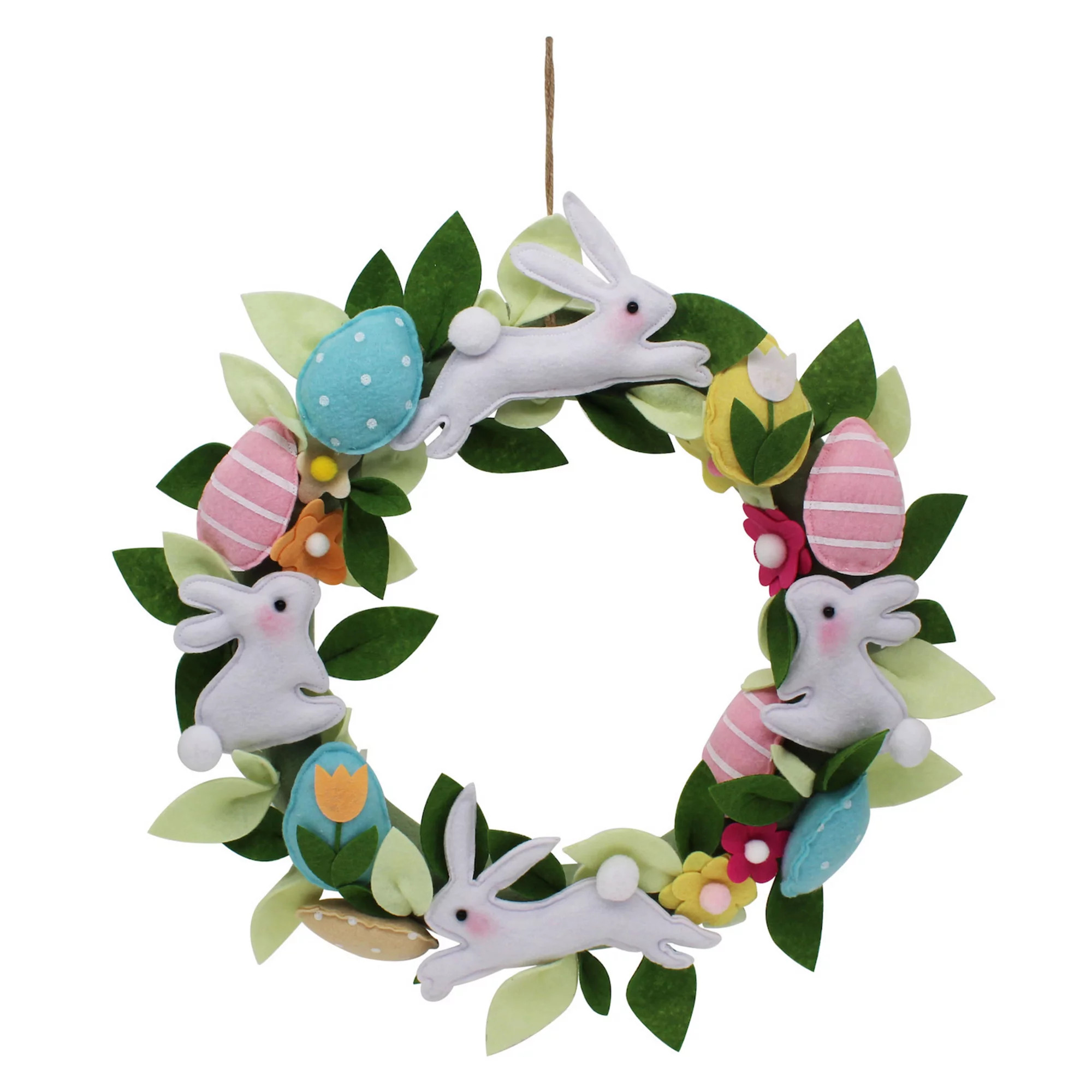 Celebrate Together Easter Felt Bunny And Egg Wreath | Kohl's