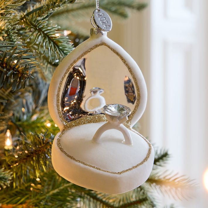 Glass Ring Ornament | West Elm (US)