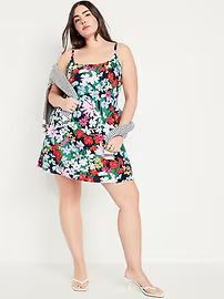 Fit &amp; Flare Cami Mini Dress | Old Navy (US)