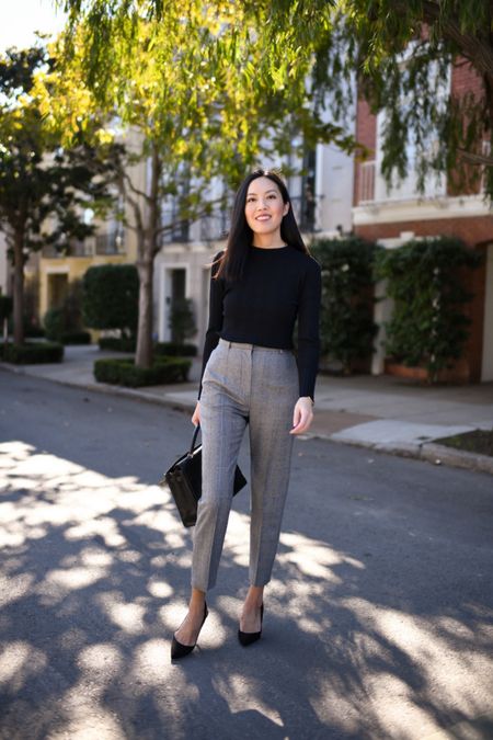 Easy business casual look: black shirt, trousers, and black pumps. 

#classicstyle
#casualfriday
#businesswear
#officeoutfit
#conferenceoutfit 

#LTKWorkwear #LTKFindsUnder100 #LTKFindsUnder50