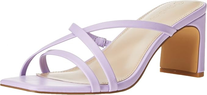 The Drop Women's Amelie Strappy Square Toe Heeled Sandal | Amazon (US)