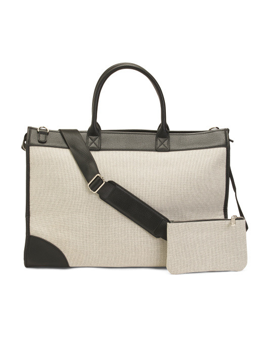 19in Canvas Capri Boarding Bag | TJ Maxx