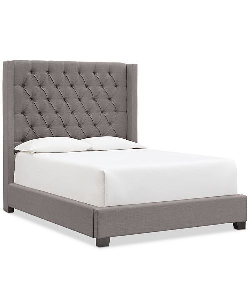 Monroe Upholstered Full Bed, Created for Macy's | Macys (US)