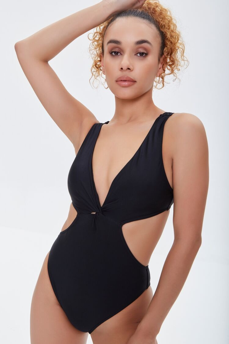 Cutout One-Piece Swimsuit | Forever 21 (US)