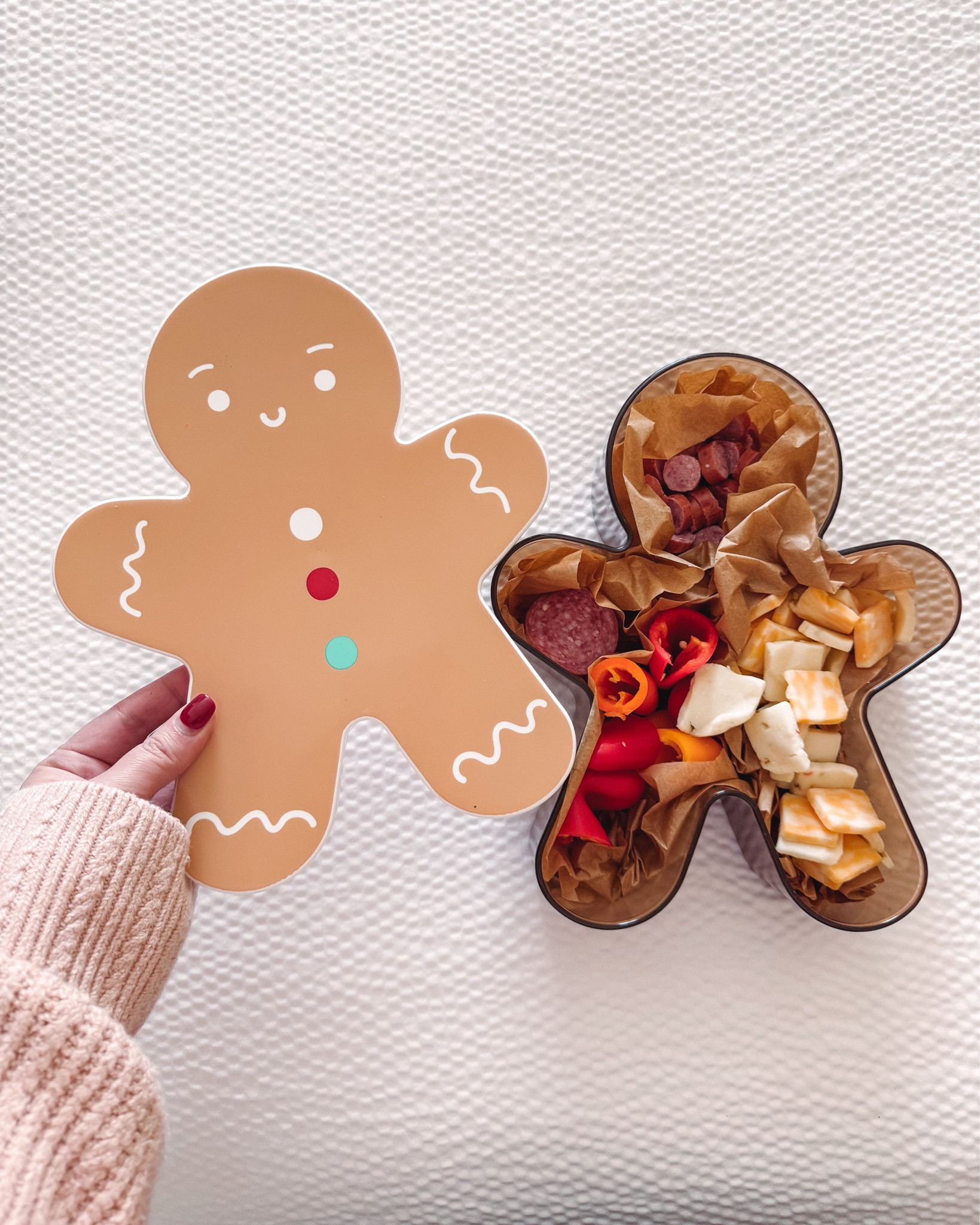 Gift Guide from Kroger 🫶🏻 adorable gingerbread-man container my sister got from Kroger! 

#LTKGiftGuide #LTKhome #LTKHoliday