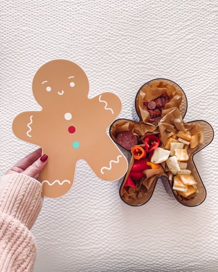 Gift Guide from Kroger 🫶🏻 adorable gingerbread-man container my sister got from Kroger! 

#LTKGiftGuide #LTKhome #LTKHoliday