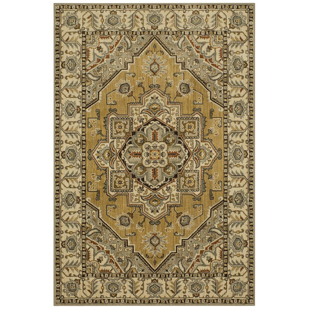 Rene Beige 8 ft. x 10 ft. Area Rug | The Home Depot