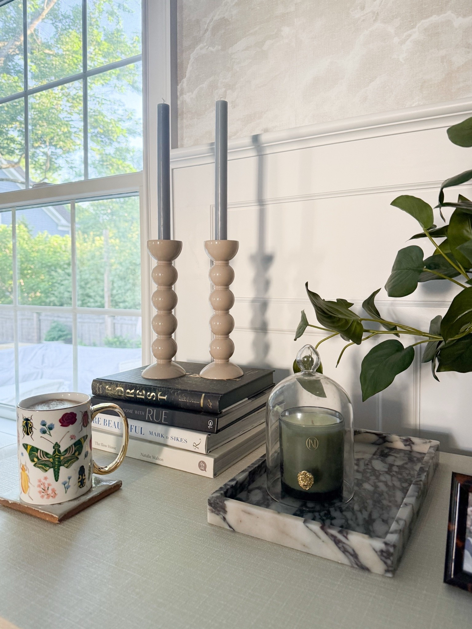 Morning coffee view ☀️

these bobbin candlesticks are so pretty and this marble tray is from Amazon!! Also, a new vase 👀 and my favorite coffee mug that I own in so many decisions…

#LTKHome #LTKdayinmylife #LTKmorningroutine