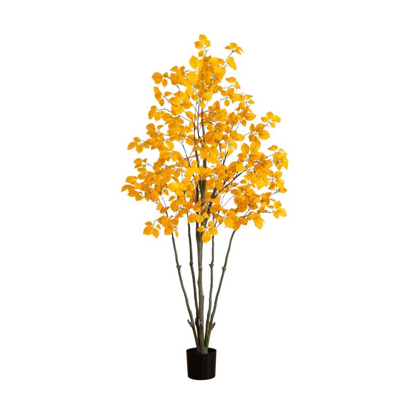 Ophelia & Co. 6ft. Autumn Oyama Magnolia Artificial Fall Tree | Wayfair | Wayfair North America