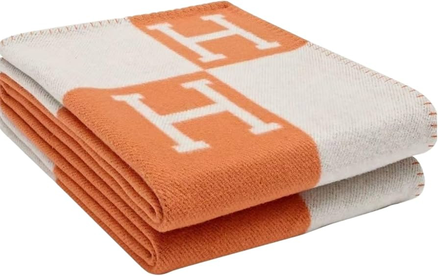 Fcteap h Blanket Soft Throw Blanket Faux Fleece Cashmere Plaid Warm Shawl Thick Knitted Plush Coz... | Amazon (US)