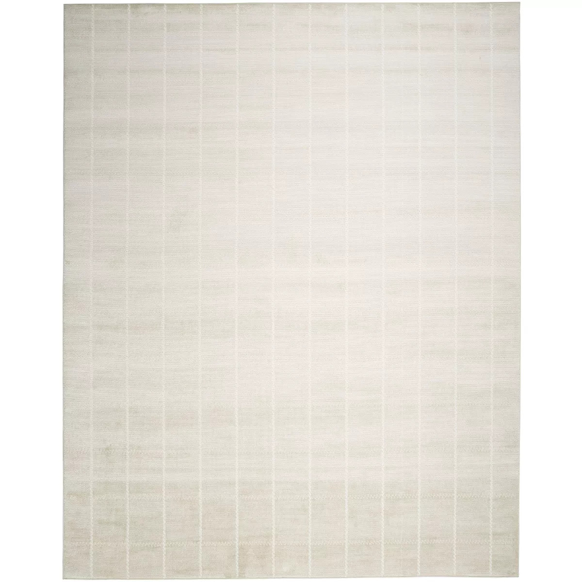 Nourison Serenity Home Contemporary Indoor Area Rug Ivory 5'3" x 7'3" | Target