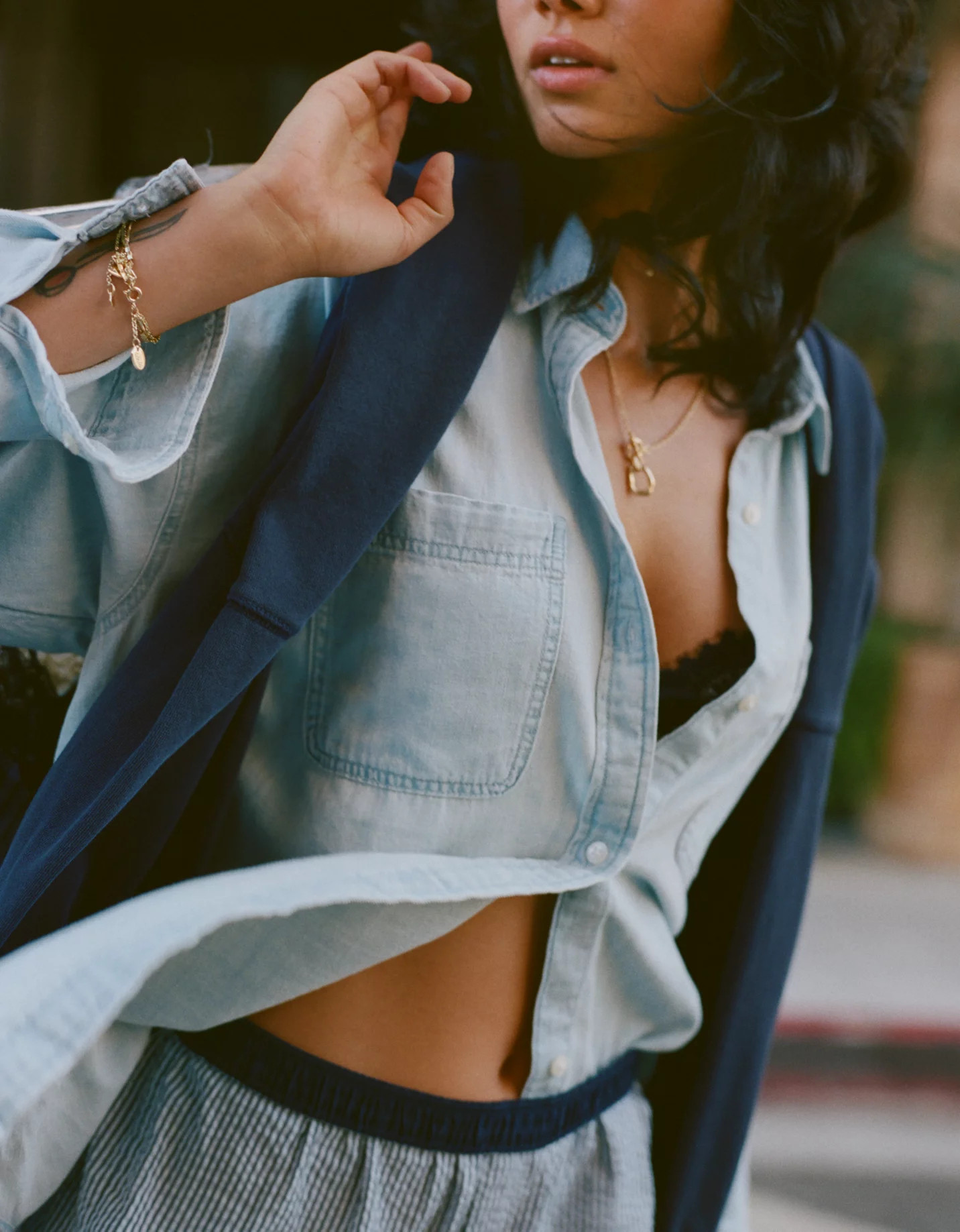 New + Bestseller Aerie Anytime Fave Woven Shirt | American Eagle Outfitters (US & CA)
