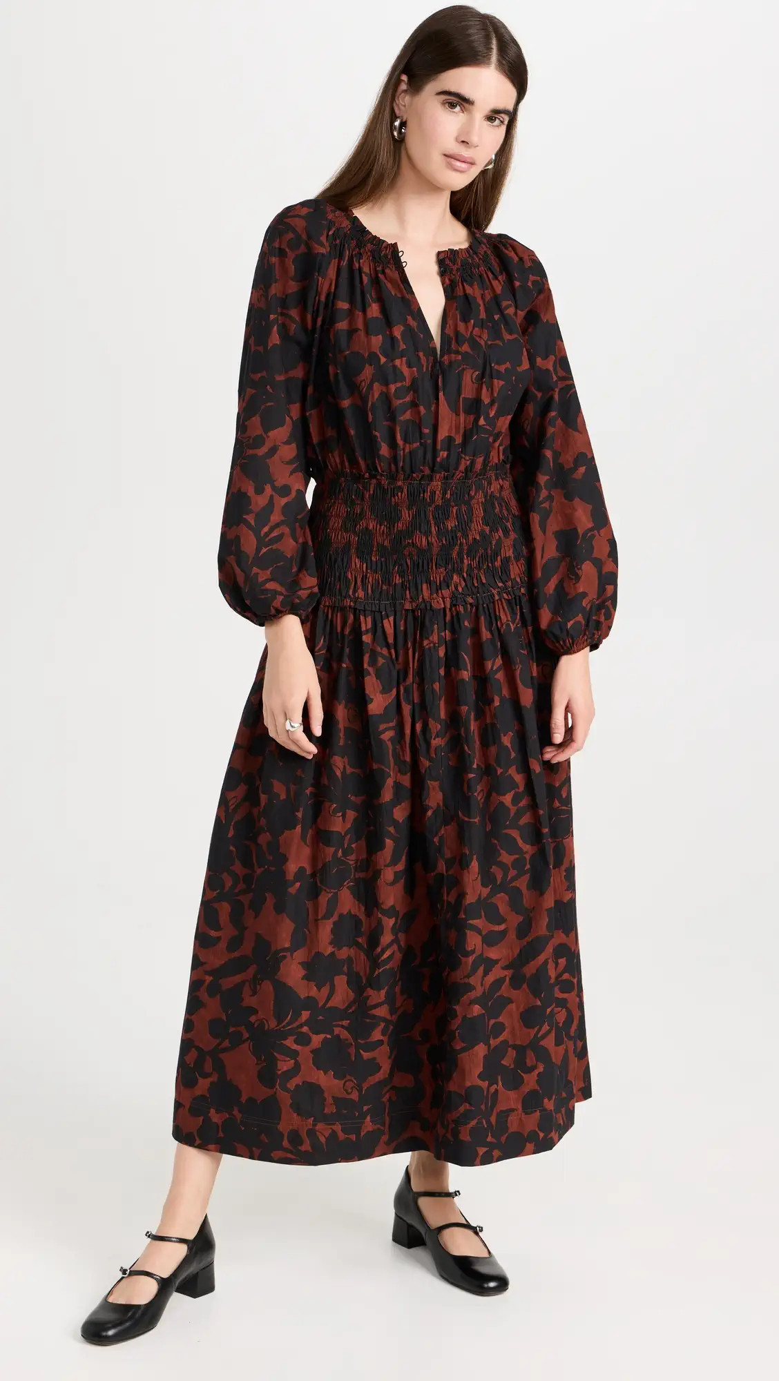 Apiece Apart Esparta Long Sleeve Maxi Dress | Shopbop | Shopbop
