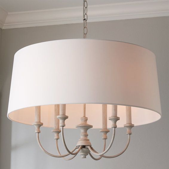 Langston Shaded Chandelier | Shades of Light